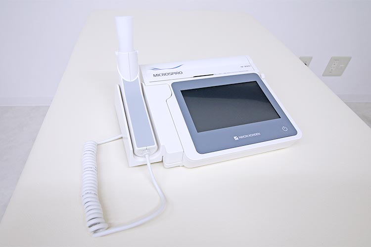 呼吸機能検査機器